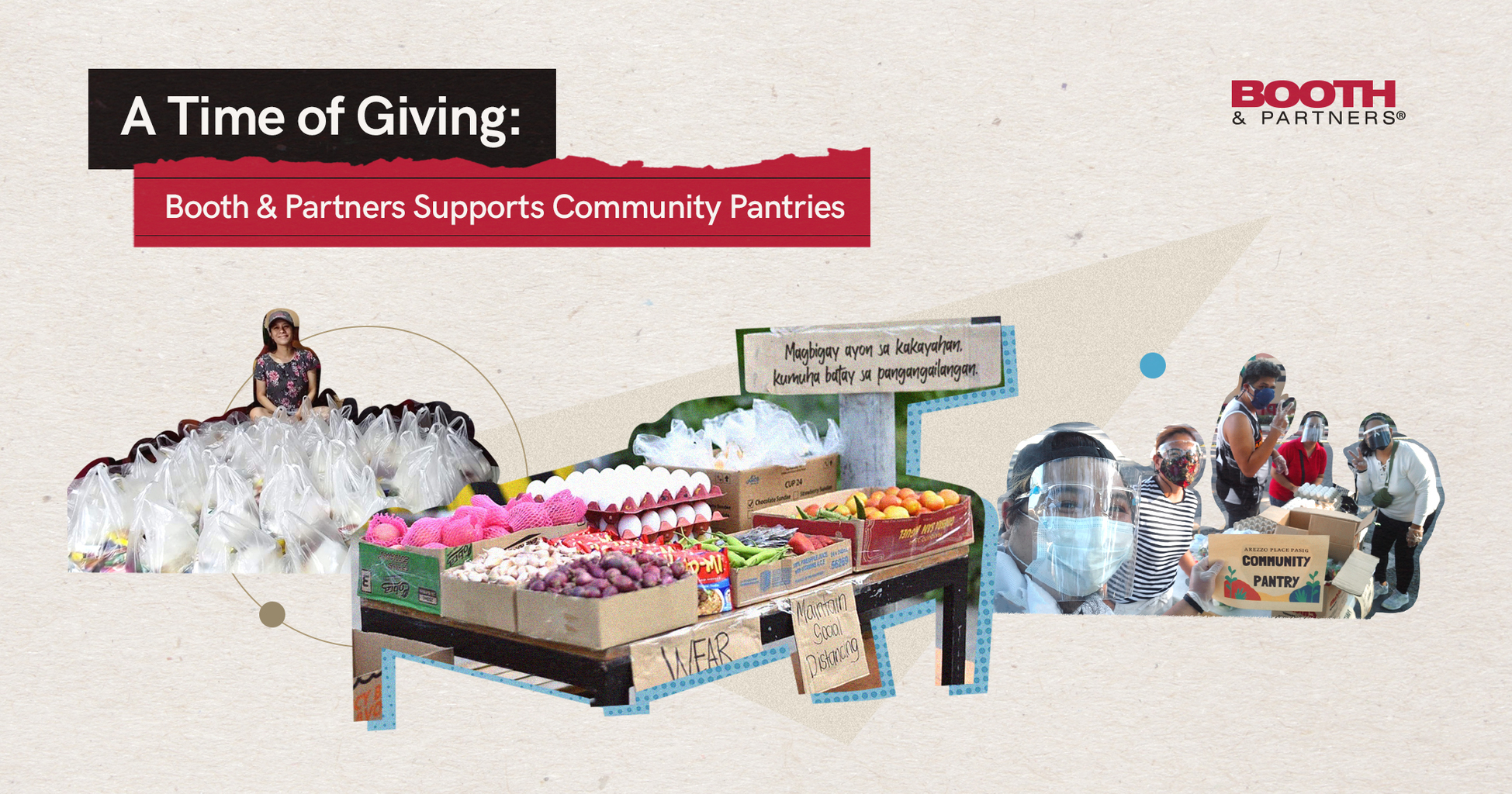 A Time of Giving: Booth & Partners Supports Community Pantries